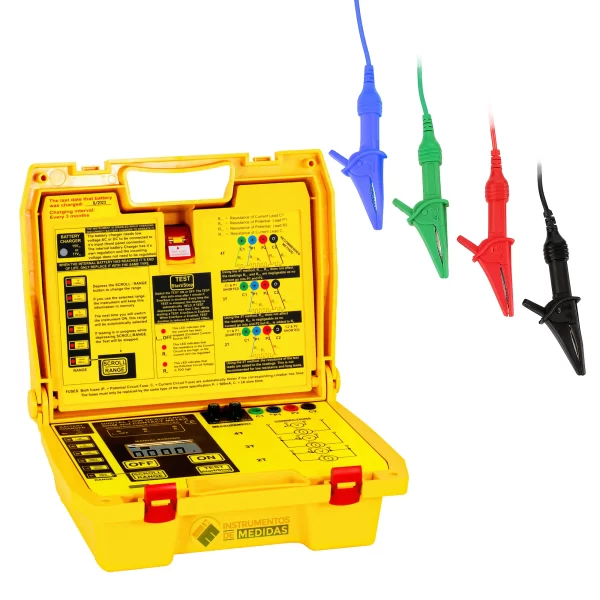 imagen de Comprobador de miliohmios con resolución (Hasta 1µΩ) PCE-MO 3001 - PCE Instruments