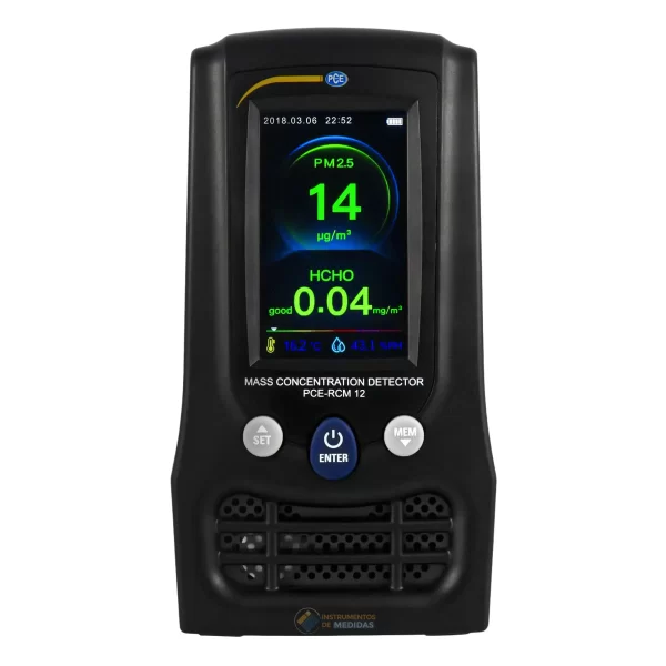 imagen de Contador de partículas para la medición ambiental orientativa PCE-RCM 12 - PCE Instruments