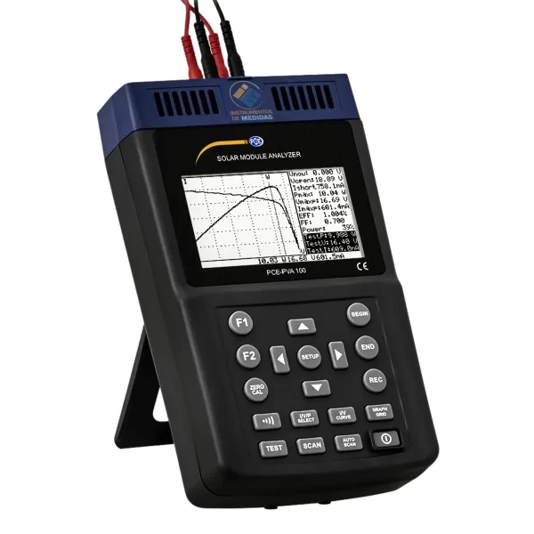 imagen de Contador de radiación solar con un rango de 0-12 A DC PCE-PVA 100 - PCE Instruments
