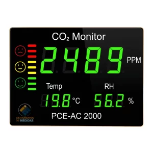 imagen de Controlador ambiental con gran pantalla PCE-AC 2000 - PCE Instruments