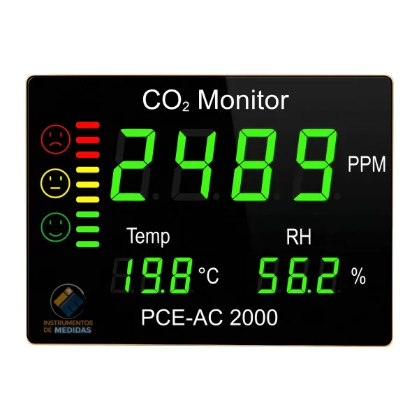 imagen de Controlador ambiental con gran pantalla PCE-AC 2000 - PCE Instruments