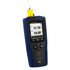 imagen de Controlador ambiental de 2 canales para medir temperatura PCE-T 330 - PCE Instruments