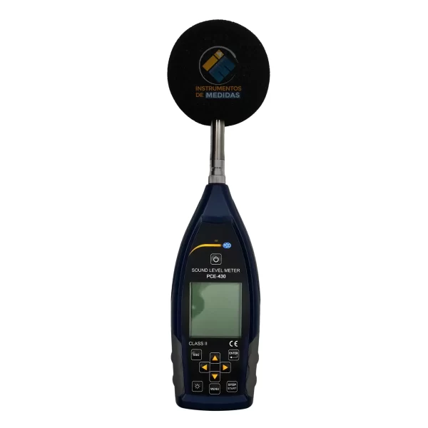 imagen de Controlador ambiental de clase II con banda o tercio de octavas para el análisis de frecuencia PCE-428 - PCE Instruments