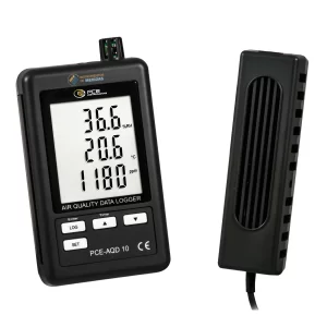 imagen de Controlador ambiental mide 3 parámetros (Temperatura, humedad y CO₂) PCE-AQD 10 - PCE Instruments