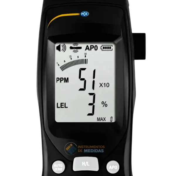 imagen de Controlador ambiental para gases combustibles PCE-GA 12 - PCE Instruments