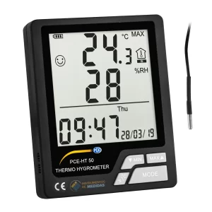 imagen de Controlador ambiental para interiores con sensor adicional de temperatura externa PCE-HT 50 - PCE Instruments