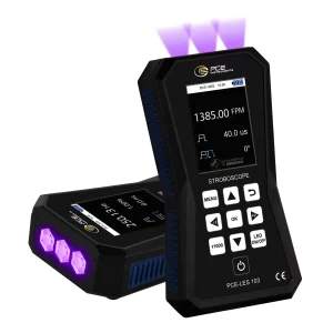 imagen de Estroboscopio UV con 3 LED UVA de alta potencia PCE-LES 103UV-385 - PCE Instruments