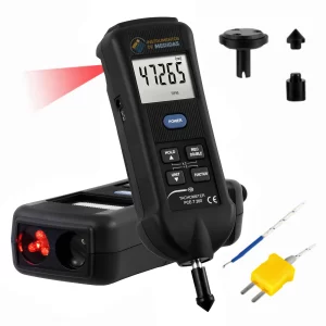 imagen de Estroboscopio combinado con medición óptica y por contacto PCE-T 260 - PCE Instruments