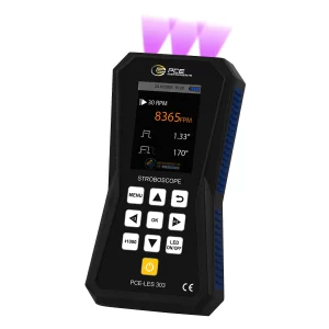 imagen de Estroboscopio con 3 LED UVA de alta potencia PCE-LES 303UV-365 - PCE Instruments