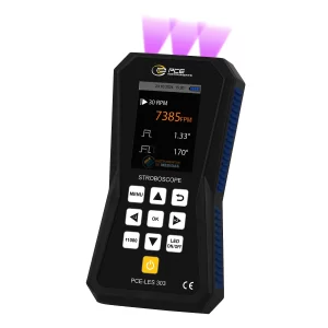 imagen de Estroboscopio con 3 LED UVA de alta potencia PCE-LES 303UV-385 - PCE Instruments