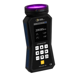 imagen de Estroboscopio con 8 LED UVA de alta potencia PCE-LES 108UV-385 - PCE Instruments