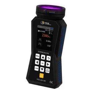 imagen de Estroboscopio con 8 LED UVA de alta potencia PCE-LES 308UV-385 - PCE Instruments