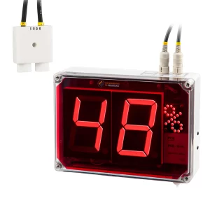 imagen de Higrómetro para la humedad relativa y temperatura con una gran pantalla (Alcance visual hasta 50 m ) PCE-G1 - PCE Instruments