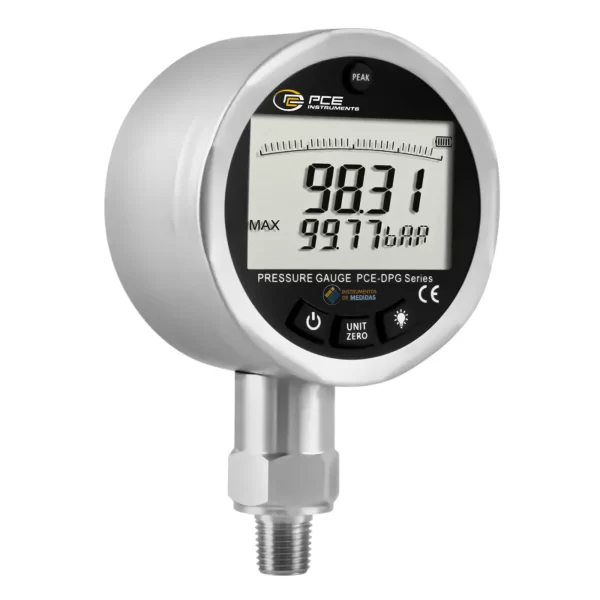 imagen de Manómetro de presión para agua y gases PCE-DPG 100 - PCE Instruments