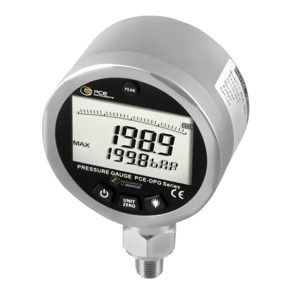 imagen de Manómetro de presión para agua y gases PCE-DPG 200 - PCE Instruments