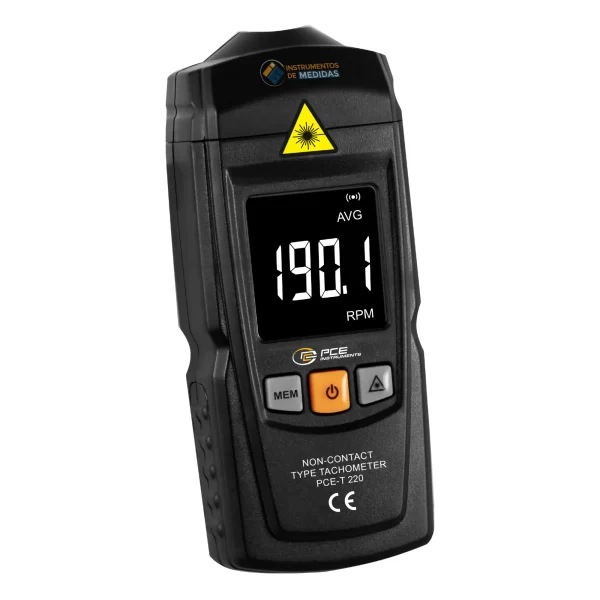 imagen de Medidor de revoluciones PCE-T 220 - PCE Instruments