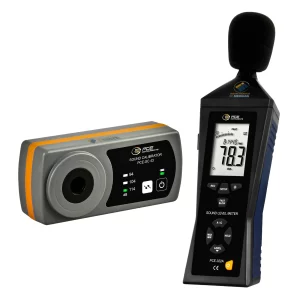 imagen de Medidor de sonido clase II con calibrador acústico PCE-322-SC43 - PCE Instruments