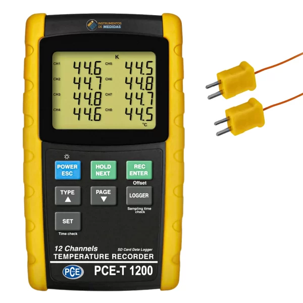 imagen de Medidor de temperatura PCE-T 1200 - PCE Instruments