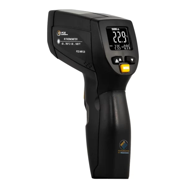 imagen de Medidor de temperatura con doble puntero láser PCE-MIR 20 - PCE Instruments